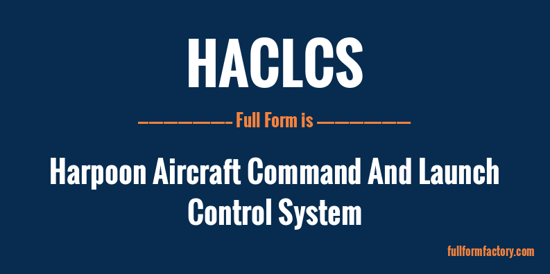 haclcs-full-form
