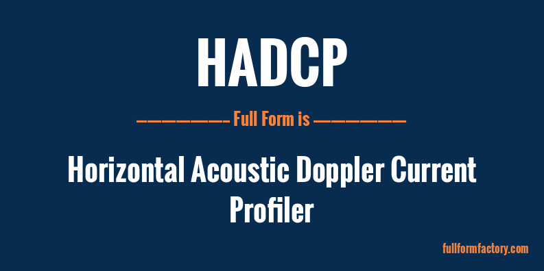 hadcp-full-form