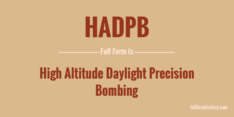 hadpb-full-form