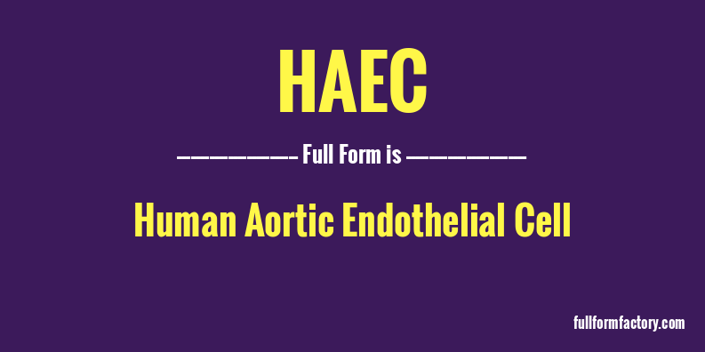 haec-full-form