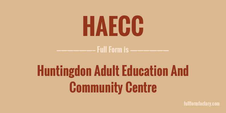 haecc-full-form