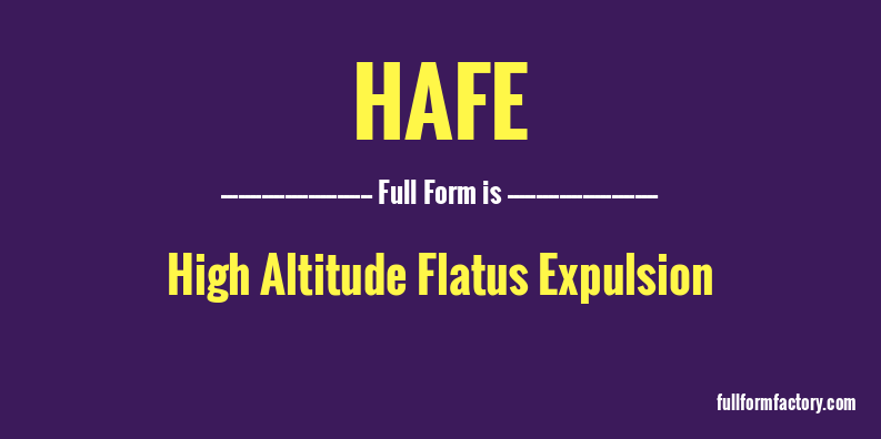 hafe-full-form