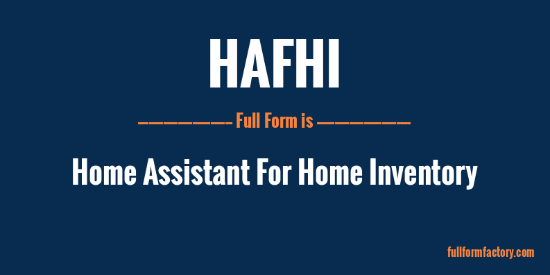 hafhi-full-form