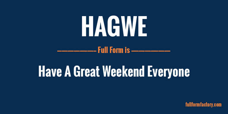 hagwe-full-form