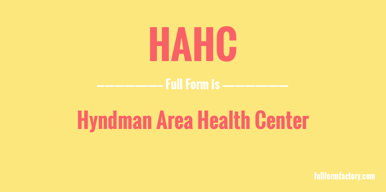 hahc-full-form