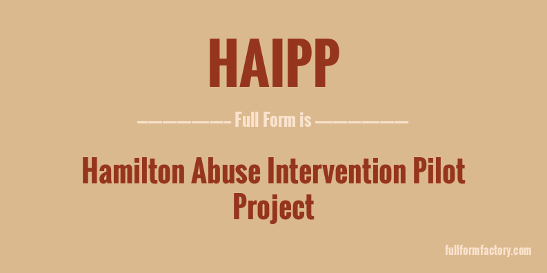 haipp-full-form