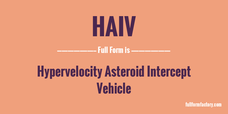 haiv-full-form
