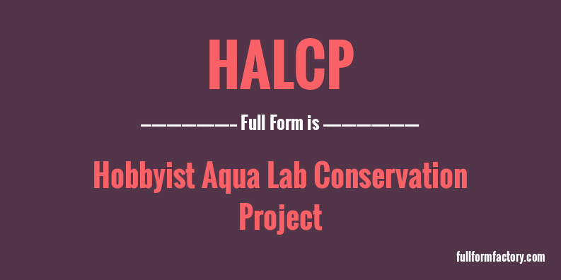 halcp-full-form