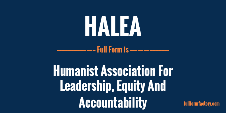 halea-full-form