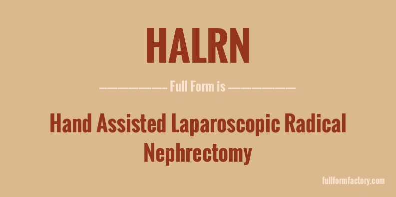 halrn-full-form