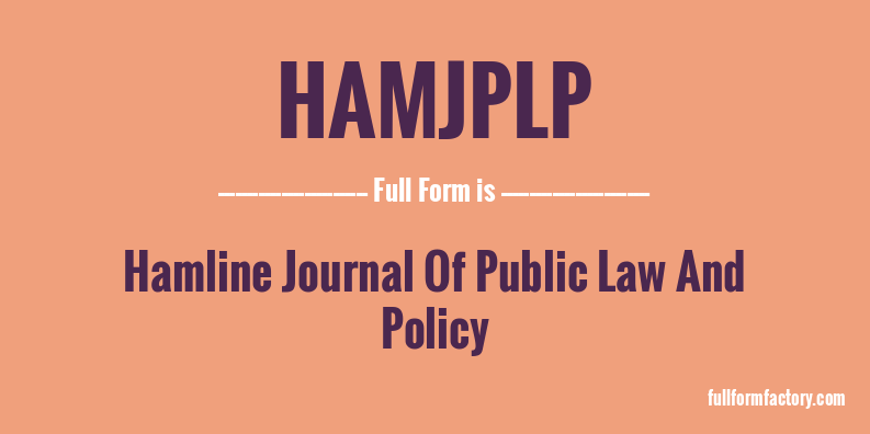 hamjplp-full-form