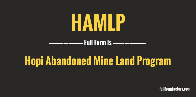 hamlp-full-form