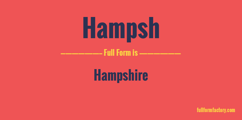 hampsh-full-form