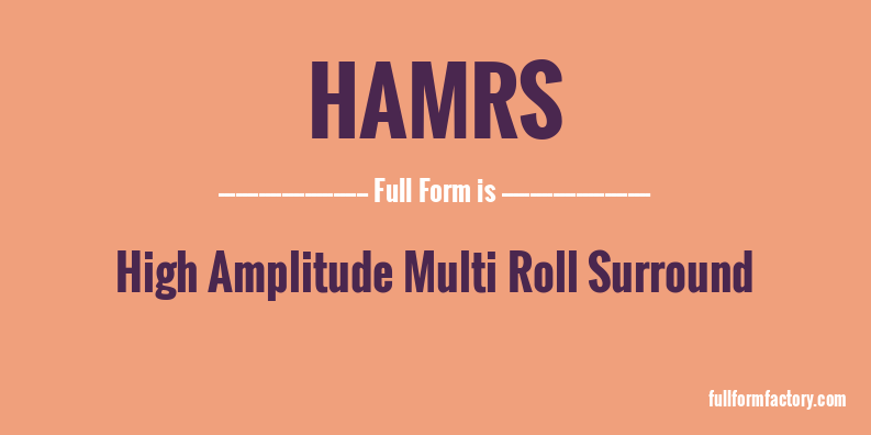 hamrs-full-form