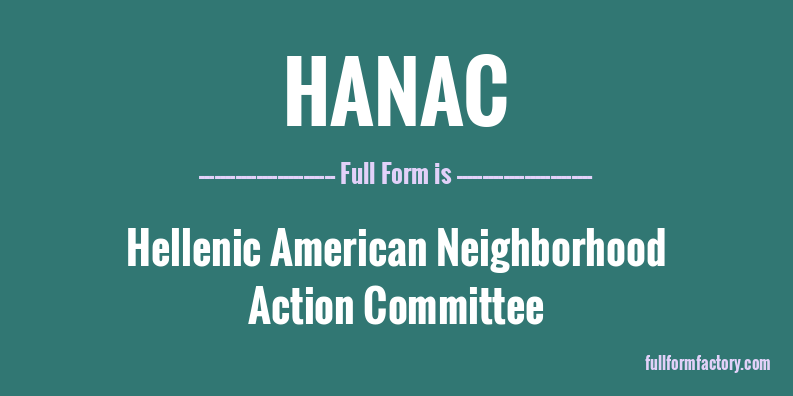 hanac-full-form
