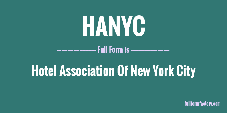 hanyc-full-form