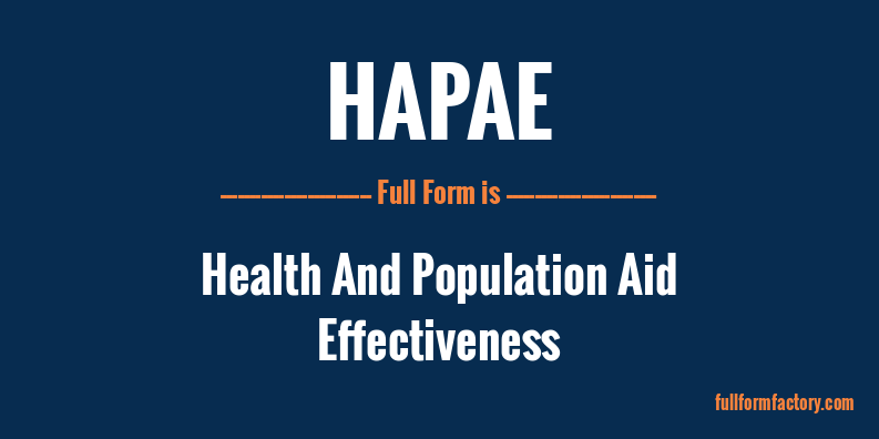 hapae-full-form