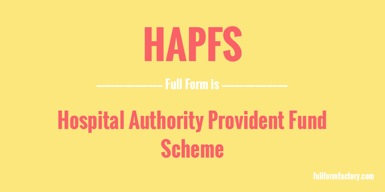 hapfs-full-form