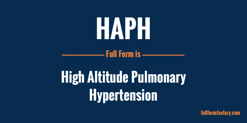 haph-full-form