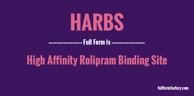harbs-full-form