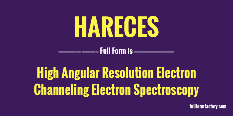 hareces-full-form