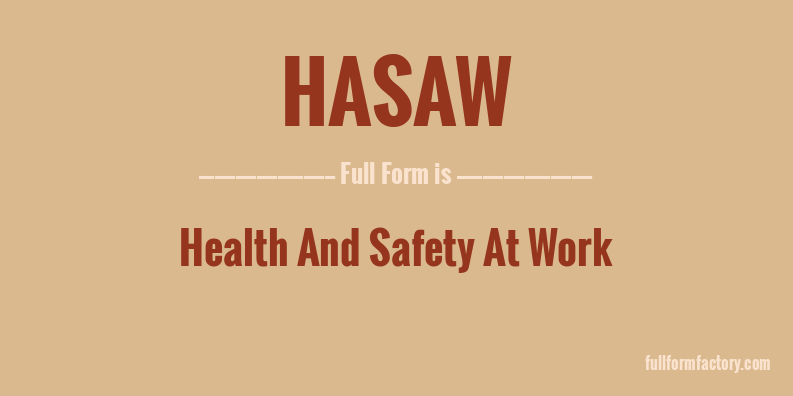 hasaw-full-form
