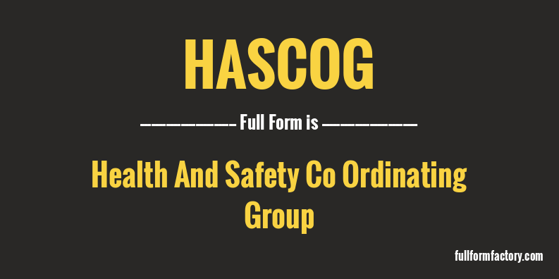 hascog-full-form