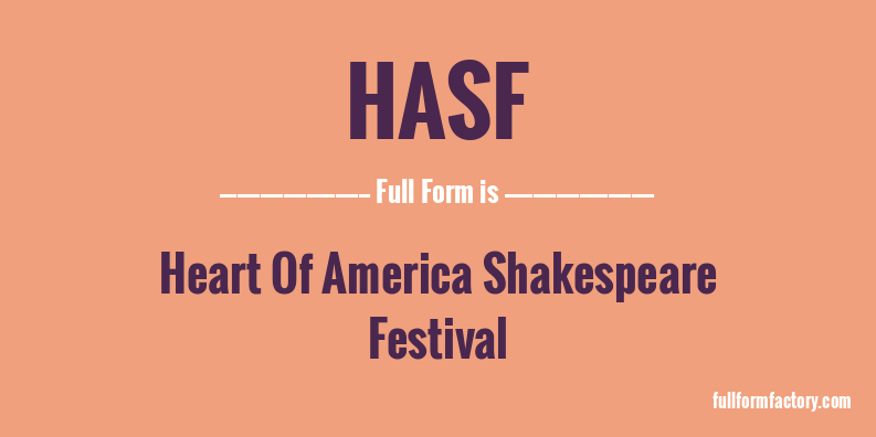 hasf-full-form