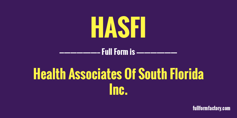 hasfi-full-form