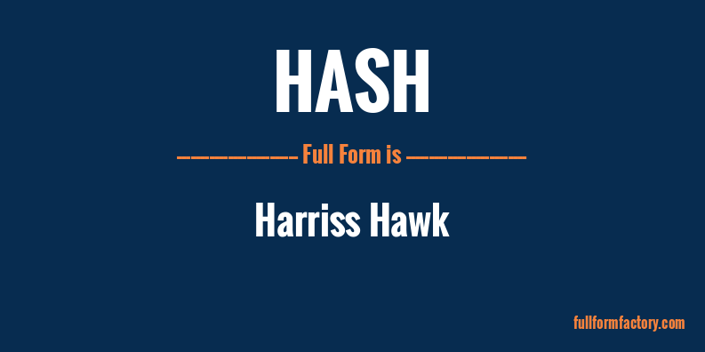 hash-full-form