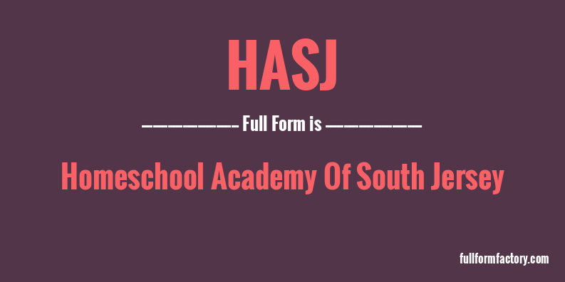 hasj-full-form