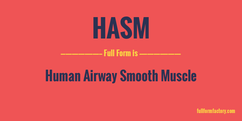 hasm-full-form