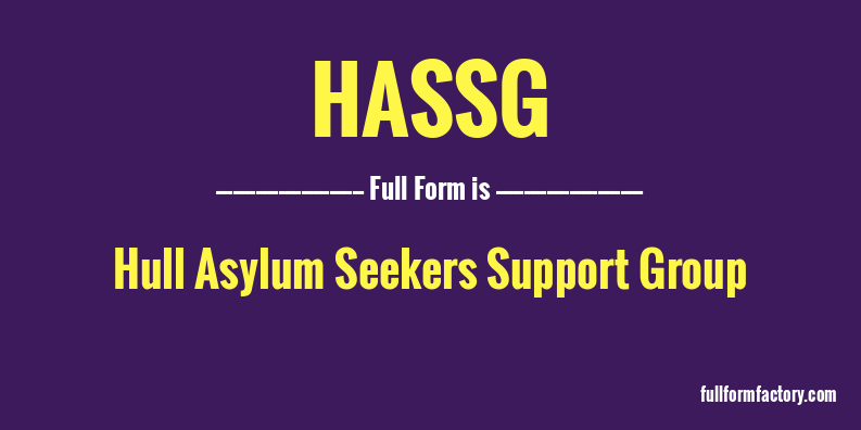 hassg-full-form
