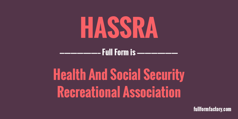 hassra-full-form