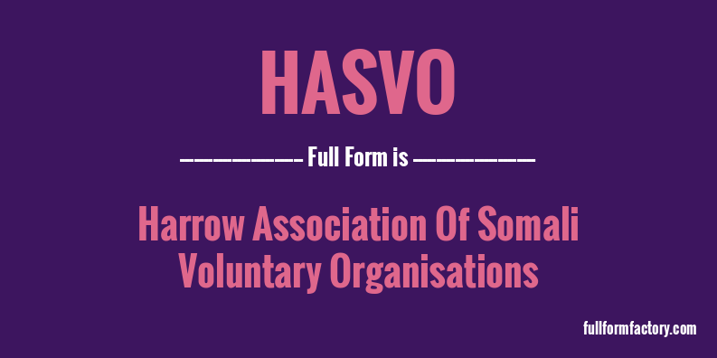 hasvo-full-form