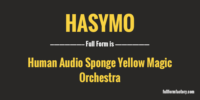 hasymo-full-form