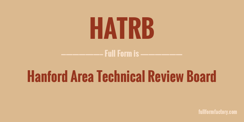 hatrb-full-form