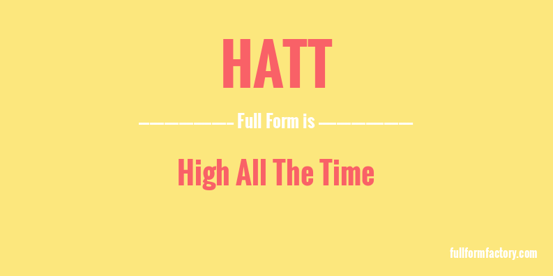 hatt-full-form
