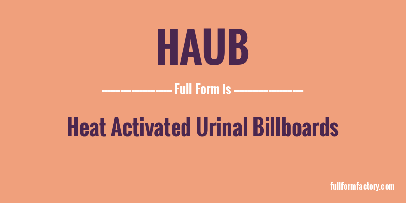 haub-full-form