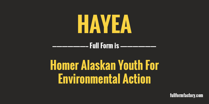 hayea-full-form