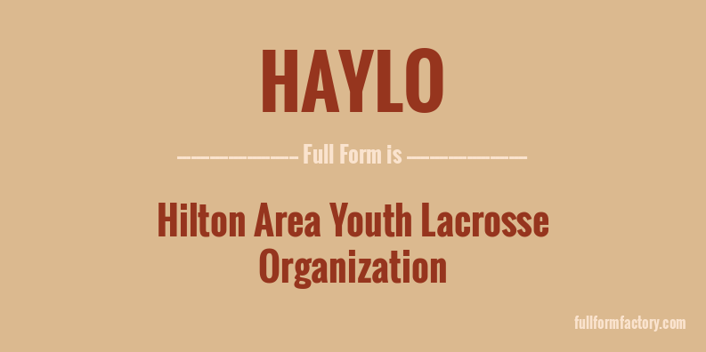 haylo-full-form