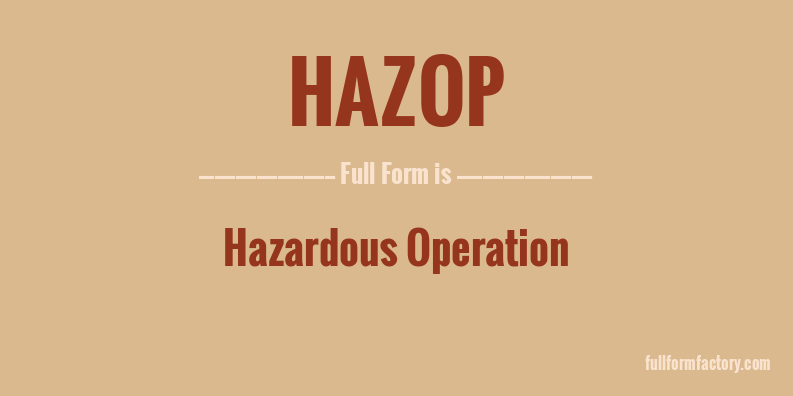 hazop-full-form