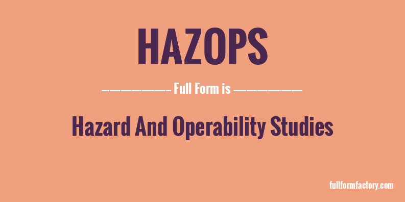 hazops-full-form