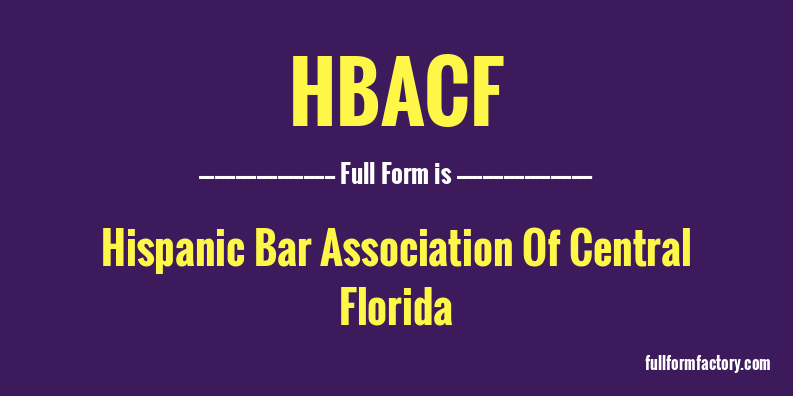 hbacf-full-form