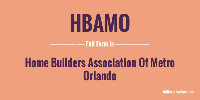hbamo-full-form