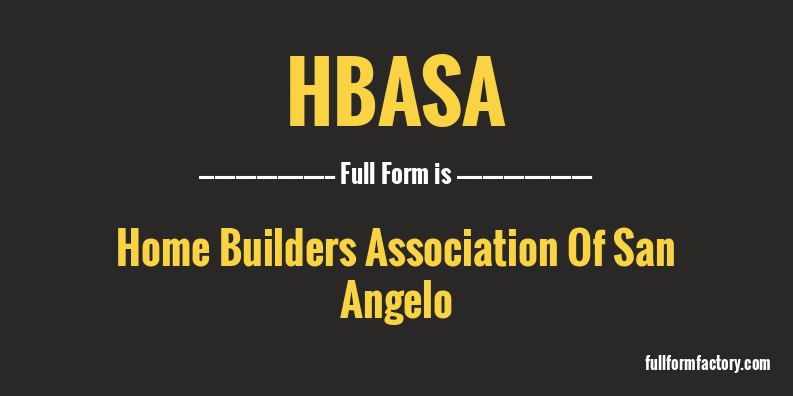 hbasa-full-form