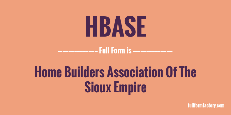 hbase-full-form
