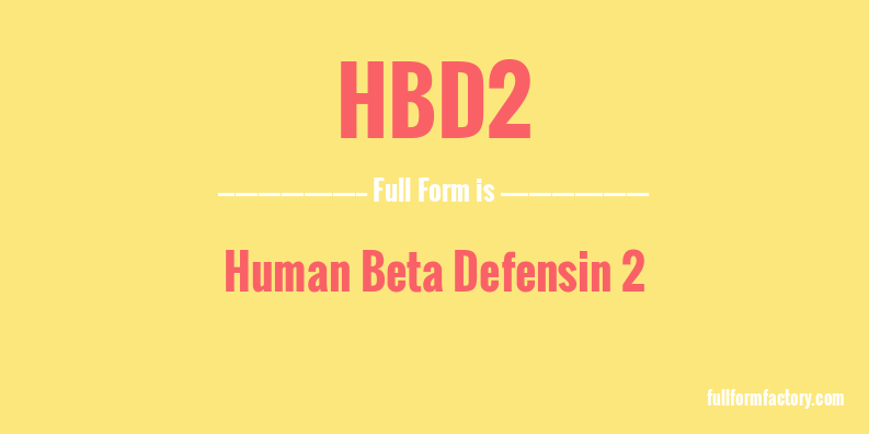 hbd2-full-form