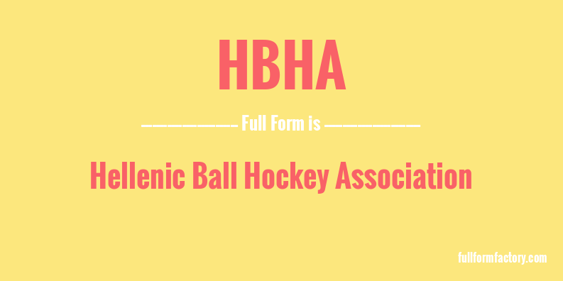 hbha-full-form