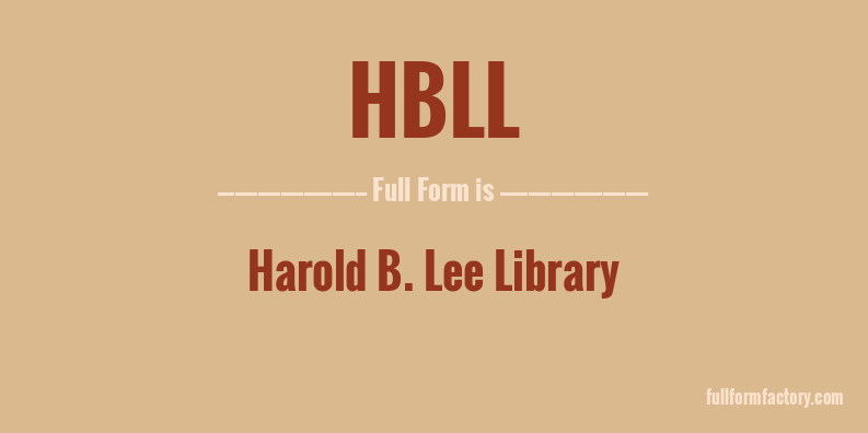 hbll-full-form
